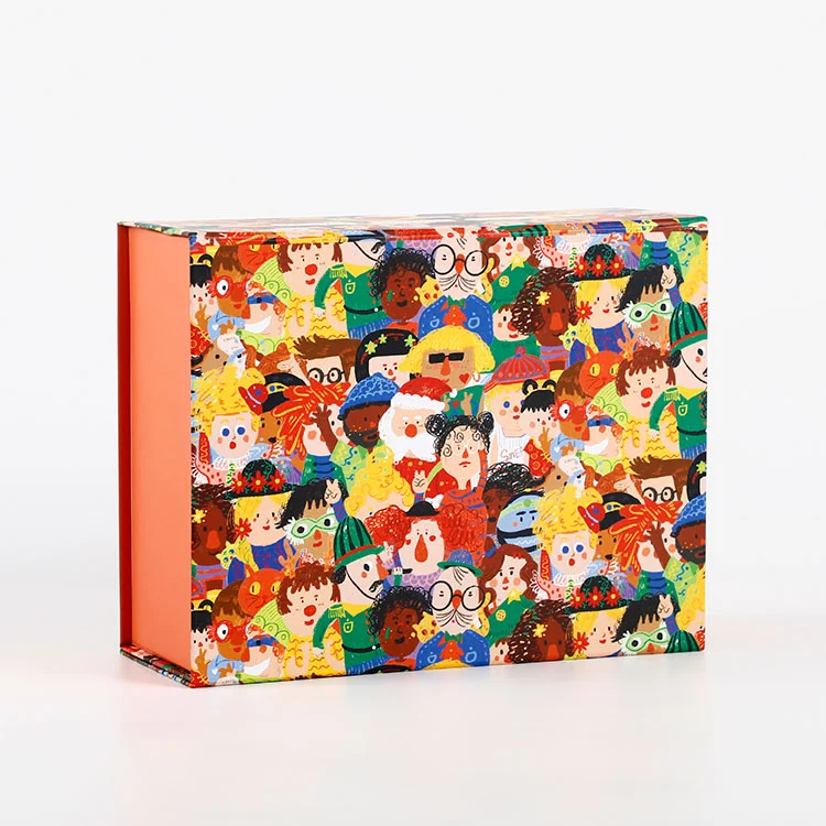 Magnetyczne pudełko na prezenty z klapką